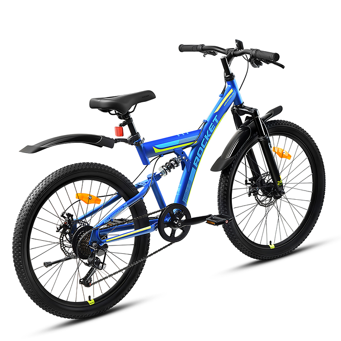 Фото к товару Велосипед 24" Rocket Azkar Pro, цвет синий, размер 15" Велосипед 24" Rocket Azkar Pro, цвет синий, размер 15"
