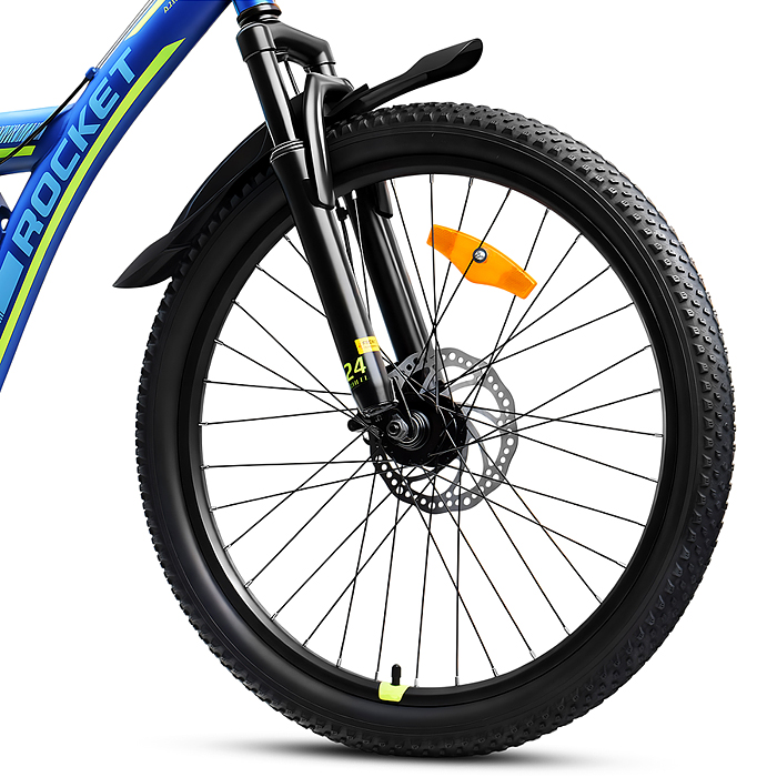 Фото к товару Велосипед 24" Rocket Azkar Pro, цвет синий, размер 15" Велосипед 24" Rocket Azkar Pro, цвет синий, размер 15"