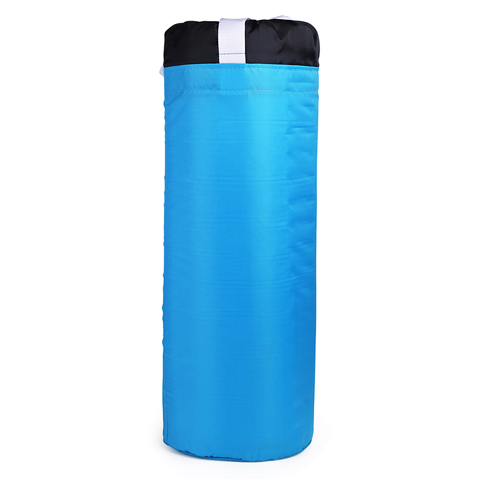 Набор детский игровой (перчатки, груша 70 см.) Оксфорд (черно-голубой)