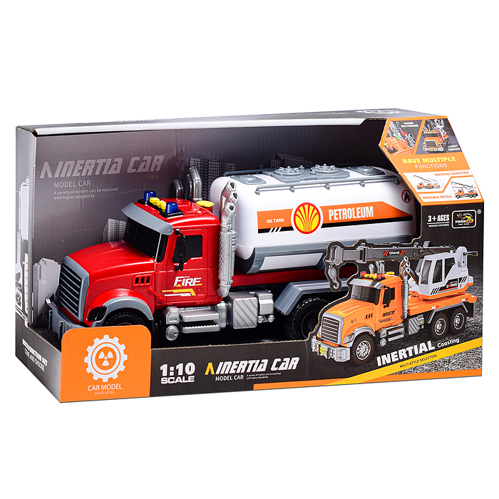 Машина ZH811-8 "Водный Титан" на батарейках, в коробке