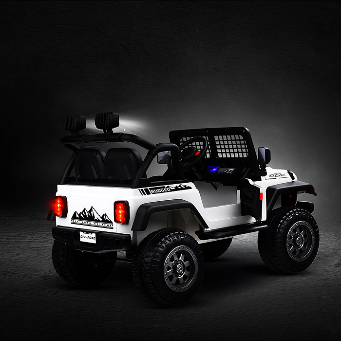 Фото к товару Электромобиль детский NEL-618 "Городской внедорожник" (цвет белый) Электромобиль детский NEL-618 "Городской внедорожник" (цвет белый)