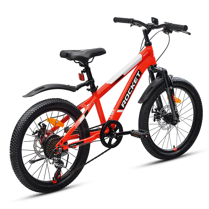 Фото к товару Велосипед 20" Rocket Crux 2.0 , цвет красный, размер 11" Велосипед 20" Rocket Crux 2.0 , цвет красный, размер 11"