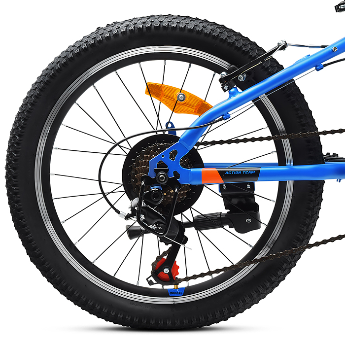 Фото к товару Велосипед 20" Rocket Crux 1.0 , цвет синий, размер 11" Велосипед 20" Rocket Crux 1.0 , цвет синий, размер 11"