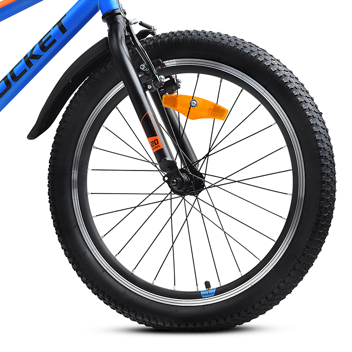 Фото к товару Велосипед 20" Rocket Crux 1.0 , цвет синий, размер 11" Велосипед 20" Rocket Crux 1.0 , цвет синий, размер 11"