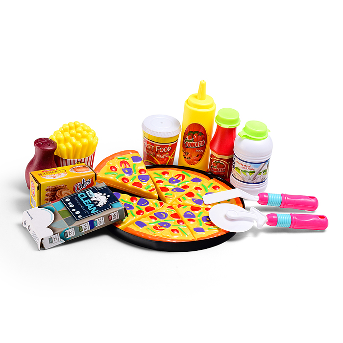 Пицца игрушечная SK30D "Мини пиццерия" в коробке