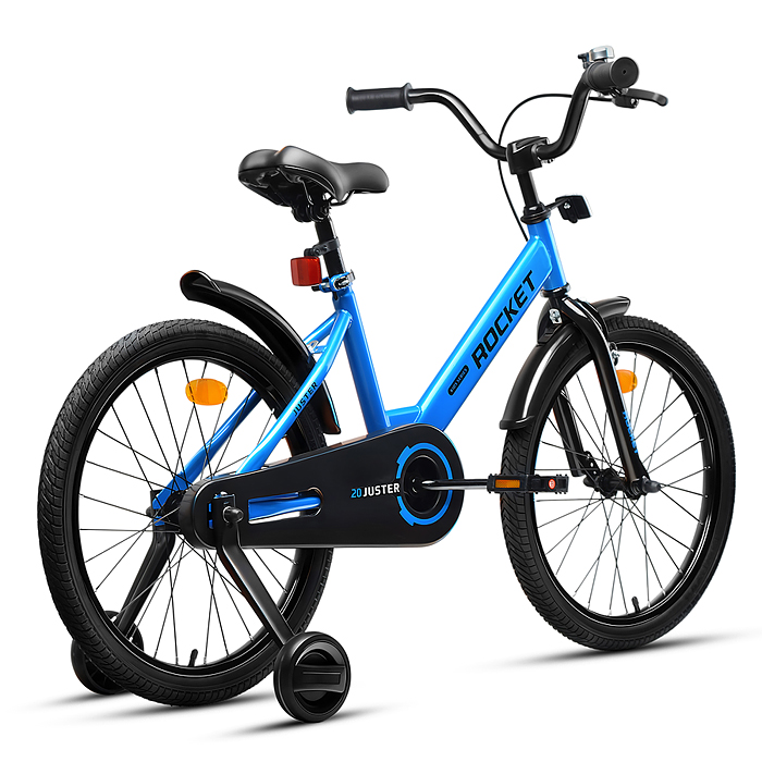 Фото к товару Велосипед 20" Rocket Juster, цвет синий Велосипед 20" Rocket Juster, цвет синий