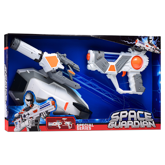 Фото к товару Набор оружия 4216 "Звездный шпион" (свет, звук) на батарейках, в коробке Набор оружия 4216 "Звездный шпион" (свет, звук) на батарейках, в коробке