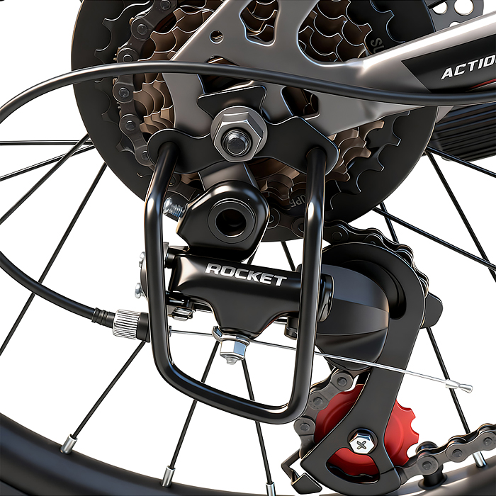 Фото к товару Велосипед 20" Rocket Crux 2.0 , цвет серый, размер 11" Велосипед 20" Rocket Crux 2.0 , цвет серый, размер 11"