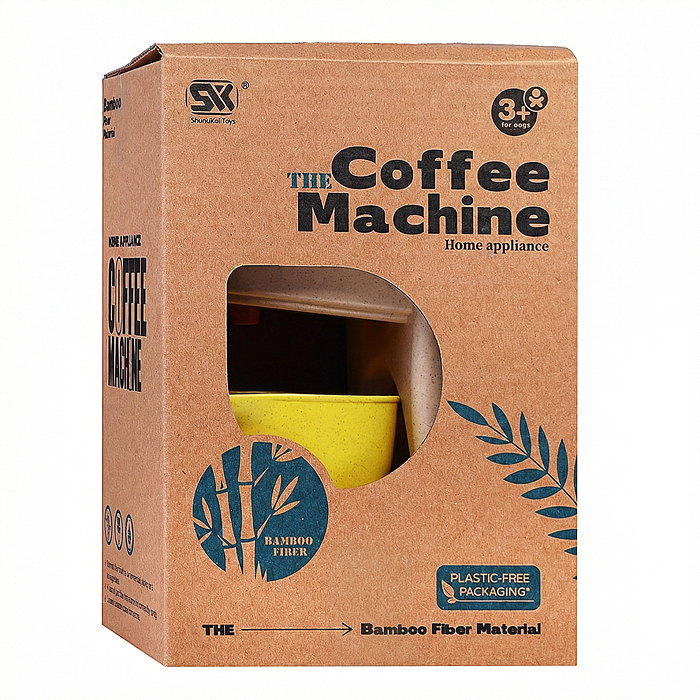 Фото к товару Набор посуды-бытовая техника SK313C "Кофейная машина" в коробке Набор посуды-бытовая техника SK313C "Кофейная машина" в коробке