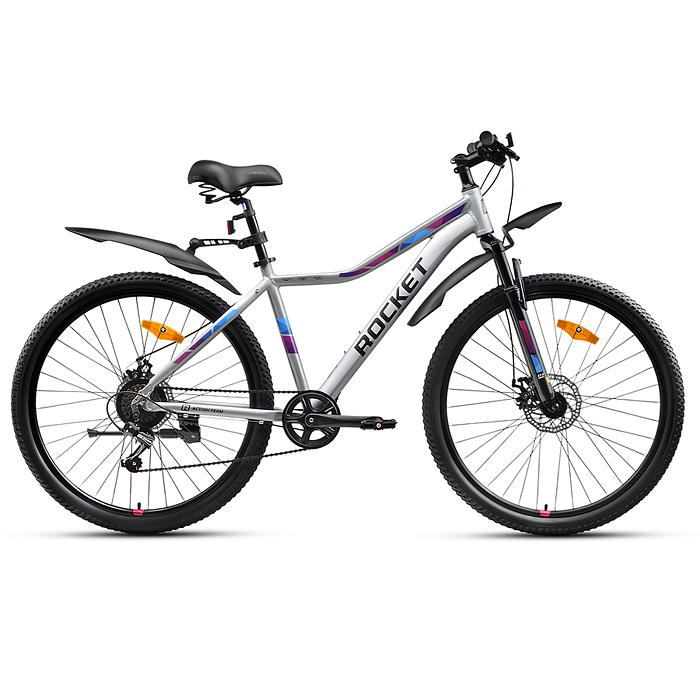Велосипед 27,5" Rocket Vela alloy Pro 2.0, цвет серый, размер 17"