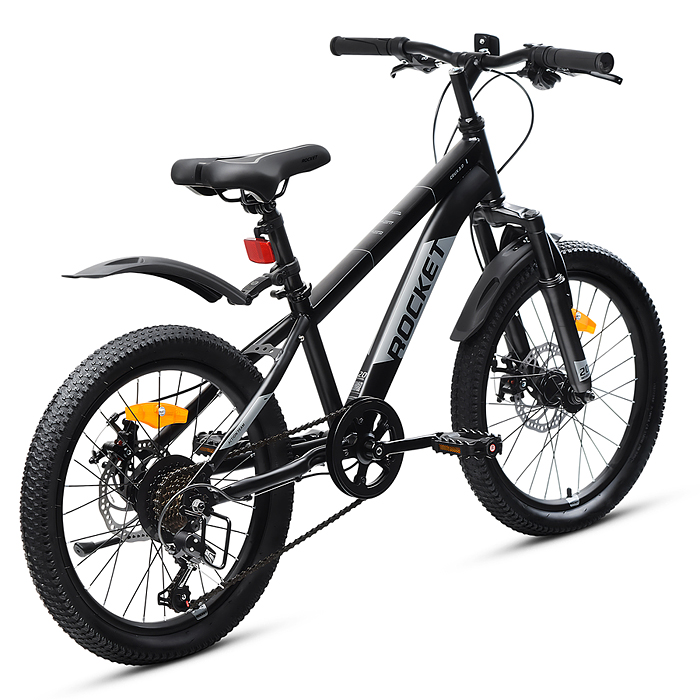 Фото к товару Велосипед 20" Rocket Crux 3.0 , цвет черный, размер 11" Велосипед 20" Rocket Crux 3.0 , цвет черный, размер 11"