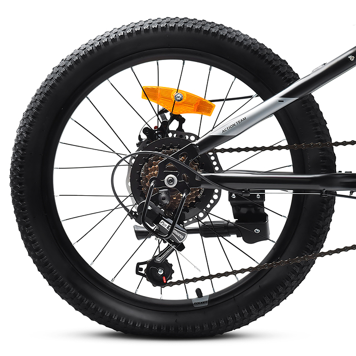 Фото к товару Велосипед 20" Rocket Crux 3.0 , цвет черный, размер 11" Велосипед 20" Rocket Crux 3.0 , цвет черный, размер 11"