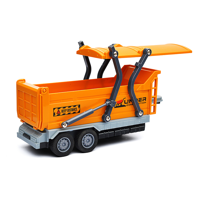 Машина KLX800-272 "Трейлер" (свет, звук) в коробке