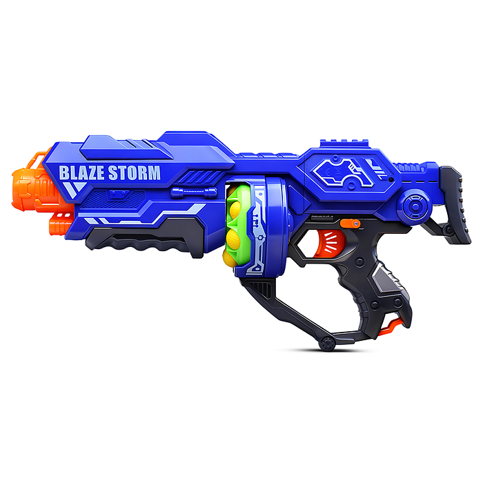 Фото к товару Бластер ZC7116A "Blaze Storm" с мягкими пулями, в коробке Бластер ZC7116A "Blaze Storm" с мягкими пулями, в коробке