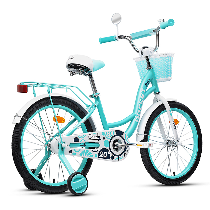 Велосипед 20" Rocket Candy, цвет мятный