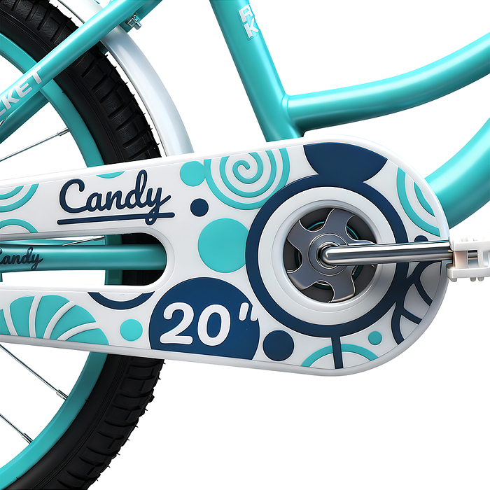 Велосипед 20" Rocket Candy, цвет мятный