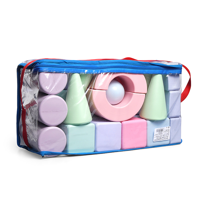 Конструктор "Строитель" 28 д. нюд. в сумке ПВХ 