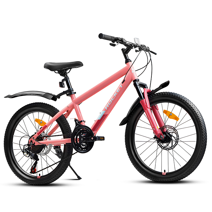Фото к товару Велосипед 22" Rocket Aries 2.0 , цвет розовый, размер 13" Велосипед 22" Rocket Aries 2.0 , цвет розовый, размер 13"