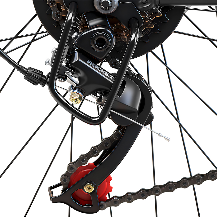 Фото к товару Велосипед 22" Rocket Aries 2.0 , цвет розовый, размер 13" Велосипед 22" Rocket Aries 2.0 , цвет розовый, размер 13"