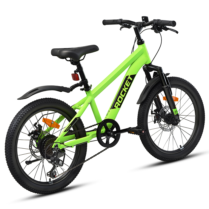 Фото к товару Велосипед 20" Rocket Crux 4.0 , цвет зеленый, размер 11" Велосипед 20" Rocket Crux 4.0 , цвет зеленый, размер 11"