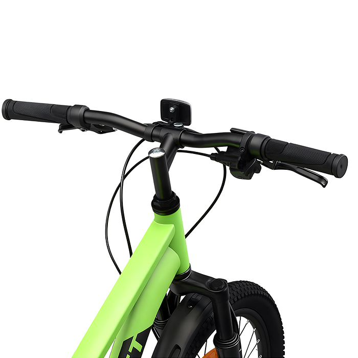 Фото к товару Велосипед 20" Rocket Crux 4.0 , цвет зеленый, размер 11" Велосипед 20" Rocket Crux 4.0 , цвет зеленый, размер 11"