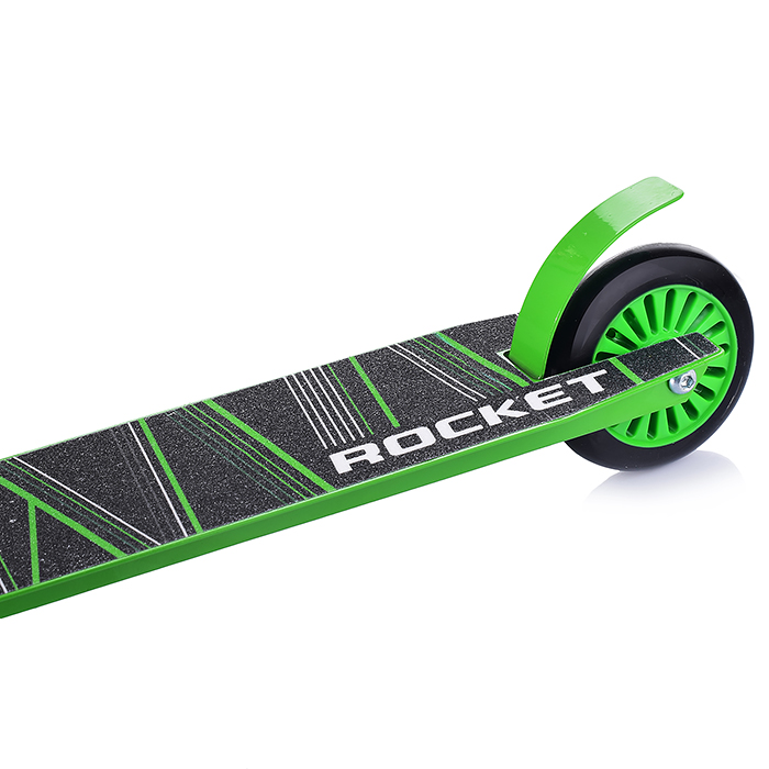 Фото к товару Самокат трюковый ROCKET,колеса PU/пластик 100 мм,ABEC 7 Самокат трюковый ROCKET,колеса PU/пластик 100 мм,ABEC 7