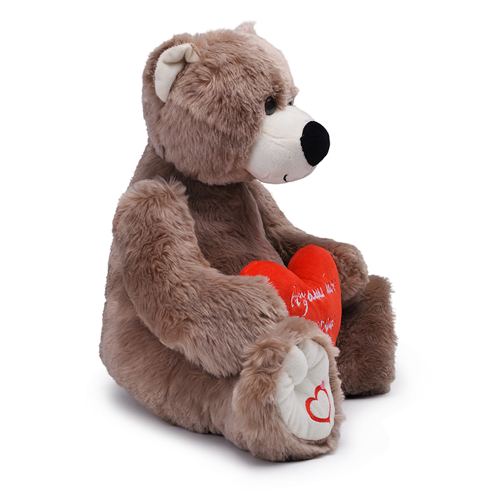 Медведь Адам В37 светло-серый