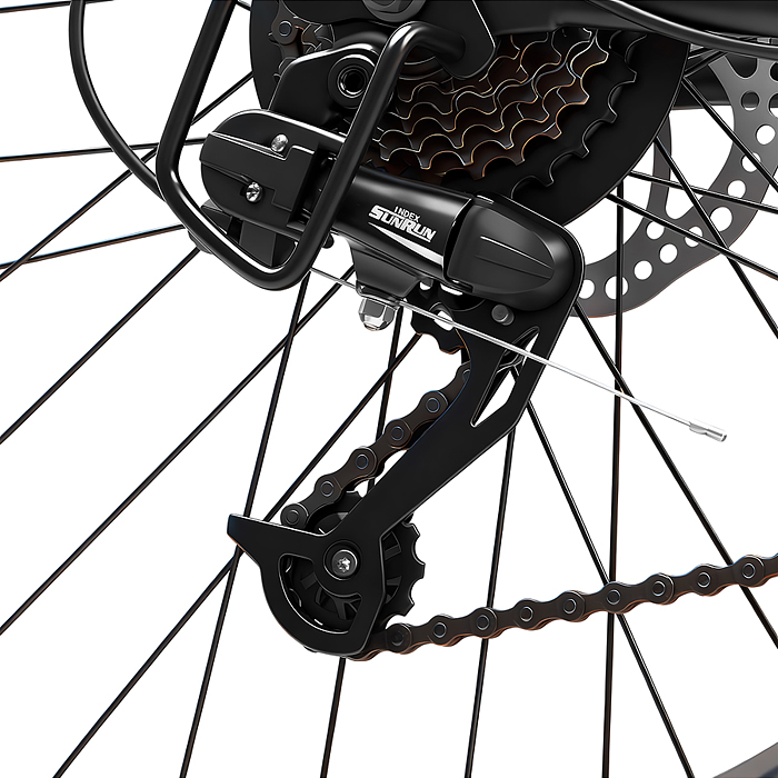 Фото к товару Велосипед 26" Rocket Crater 26, цвет черный, размер 14" Велосипед 26" Rocket Crater 26, цвет черный, размер 14"