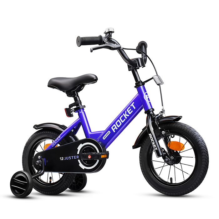 Фото к товару Велосипед 12" Rocket Juster, цвет фиолетовый Велосипед 12" Rocket Juster, цвет фиолетовый
