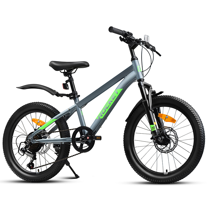 Фото к товару Велосипед 20" Rocket Crux 4.0 , цвет серый, размер 11" Велосипед 20" Rocket Crux 4.0 , цвет серый, размер 11"