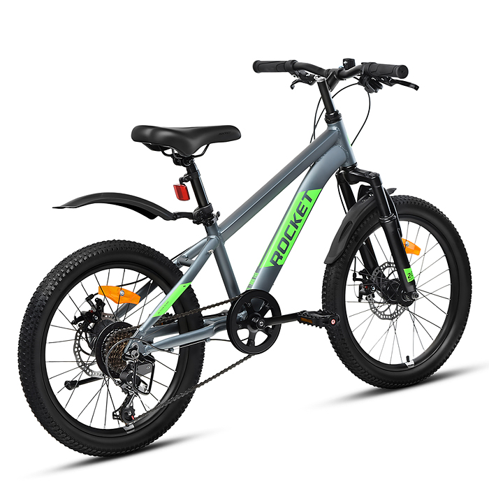 Фото к товару Велосипед 20" Rocket Crux 4.0 , цвет серый, размер 11" Велосипед 20" Rocket Crux 4.0 , цвет серый, размер 11"