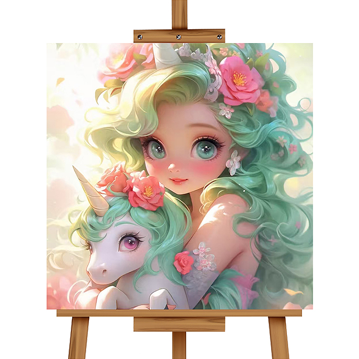 Мозаика алмазная MKA2020-58 "Очарование" 20*20см