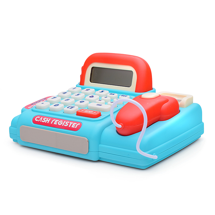 Фото к товару Касса SK110A "Играем в магазин" в коробке Касса SK110A "Играем в магазин" в коробке
