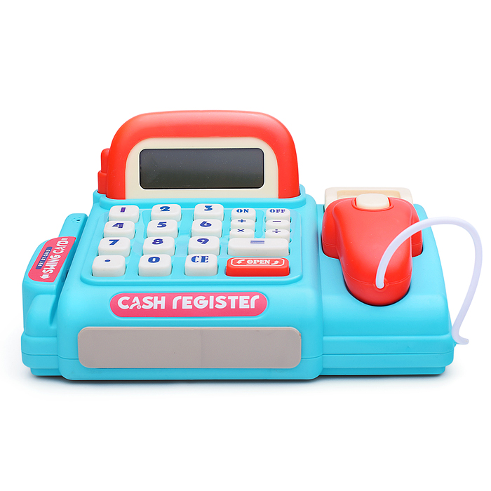Фото к товару Касса SK110A "Играем в магазин" в коробке Касса SK110A "Играем в магазин" в коробке