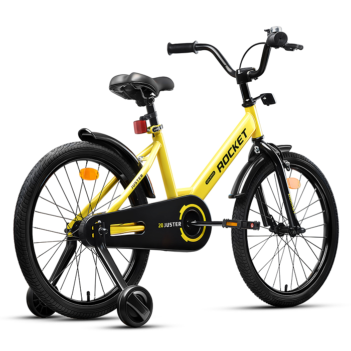 Фото к товару Велосипед 20" Rocket Juster, цвет желтый Велосипед 20" Rocket Juster, цвет желтый
