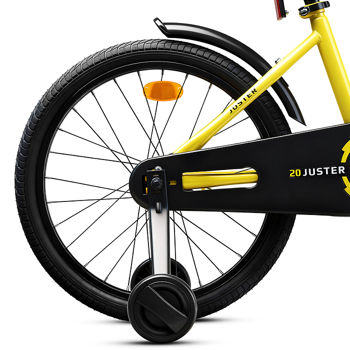 Фото к товару Велосипед 20" Rocket Juster, цвет желтый Велосипед 20" Rocket Juster, цвет желтый