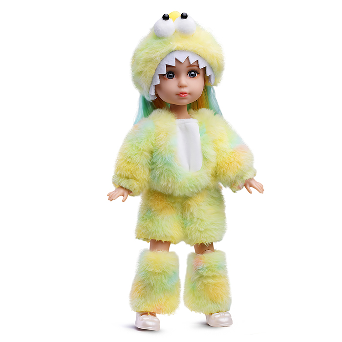 Фото к товару Кукла QJ183B "Лика" в костюме дракоши, в коробке Кукла QJ183B "Лика" в костюме дракоши, в коробке