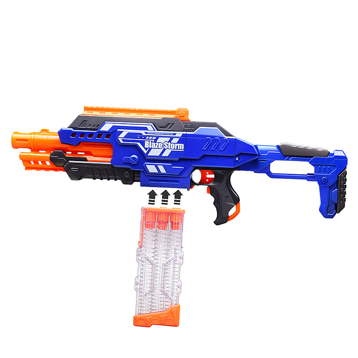 Фото к товару Бластер ZC7101 "Супер атака" с мягкими пулями, в коробке Бластер ZC7101 "Супер атака" с мягкими пулями, в коробке