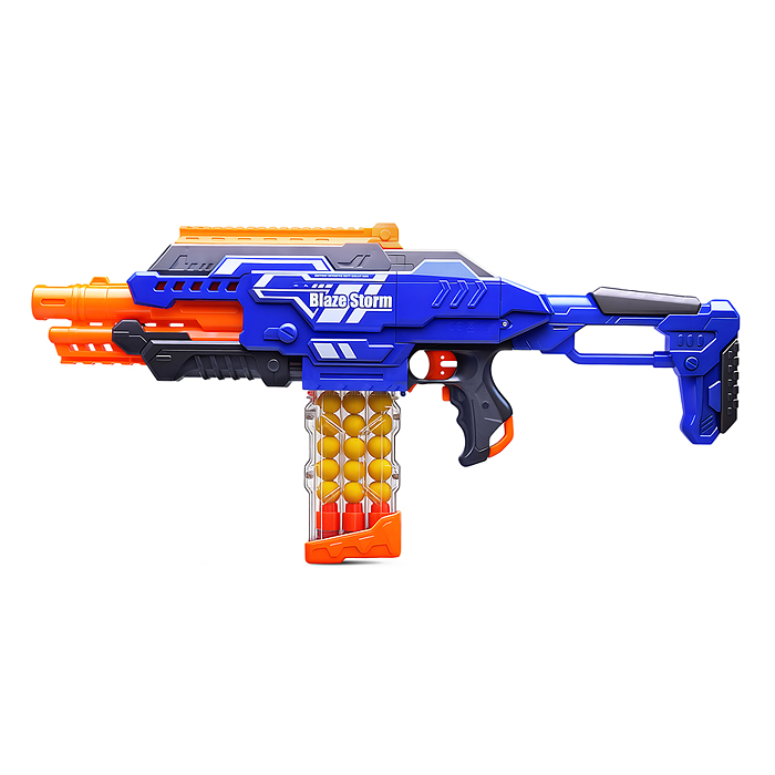 Фото к товару Бластер ZC7101 "Супер атака" с мягкими пулями, в коробке Бластер ZC7101 "Супер атака" с мягкими пулями, в коробке