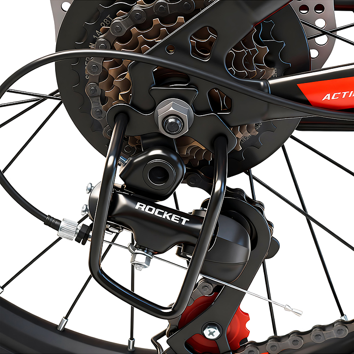 Фото к товару Велосипед 20" Rocket Crux 2.0 , цвет черный, размер 11" Велосипед 20" Rocket Crux 2.0 , цвет черный, размер 11"