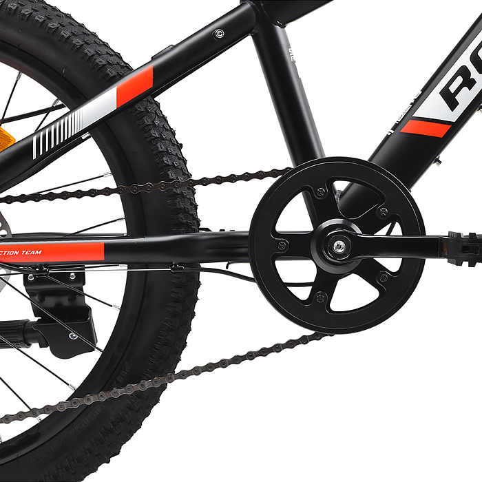 Фото к товару Велосипед 20" Rocket Crux 2.0 , цвет черный, размер 11" Велосипед 20" Rocket Crux 2.0 , цвет черный, размер 11"