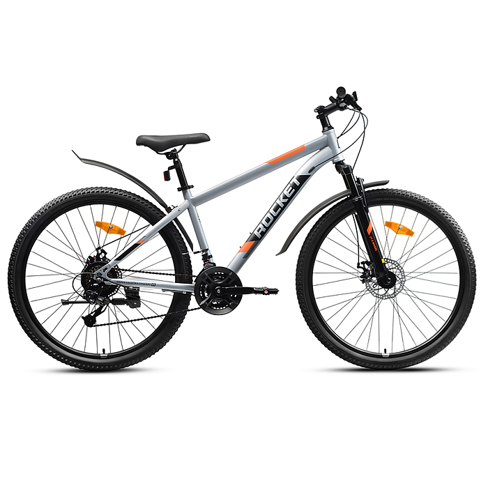 Велосипед 27,5" Rocket Crater 27.5, цвет серый, размер 16"