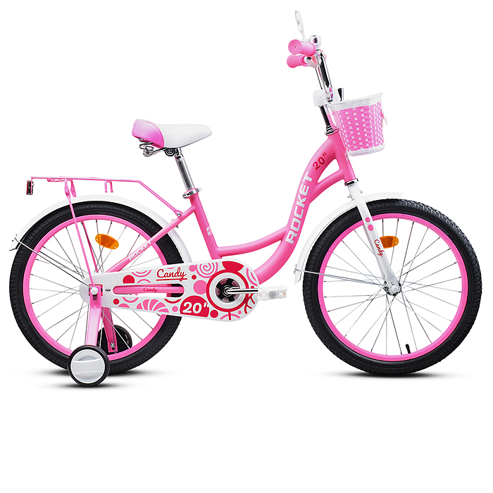 Велосипед 20" Rocket Candy, цвет розовый 