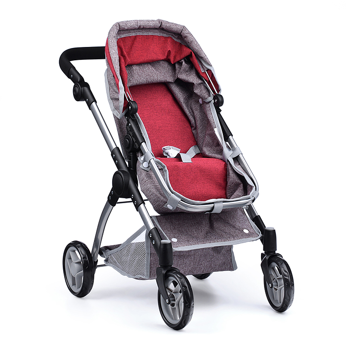 Фото к товару Коляска - трансформер 9620 для кукол, металлическая, регулируемая ручка, с корзиной, в пакете Коляска - трансформер 9620 для кукол, металлическая, регулируемая ручка, с корзиной, в пакете