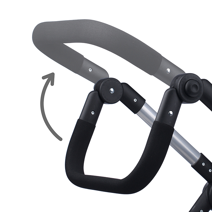 Фото к товару Коляска - трансформер 9620 для кукол, металлическая, регулируемая ручка, с корзиной, в пакете Коляска - трансформер 9620 для кукол, металлическая, регулируемая ручка, с корзиной, в пакете