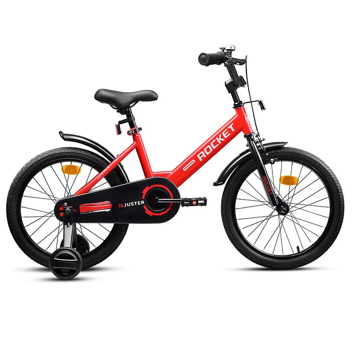 Велосипед 18" Rocket Juster, цвет красный