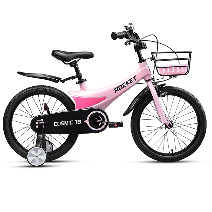 Велосипед 18" Rocket Cosmic, цвет розовый Велосипед 18" Rocket Cosmic, цвет розовый