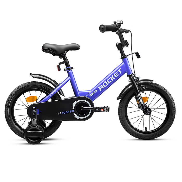Велосипед 14" Rocket Juster, цвет фиолетовый Велосипед 14" Rocket Juster, цвет фиолетовый