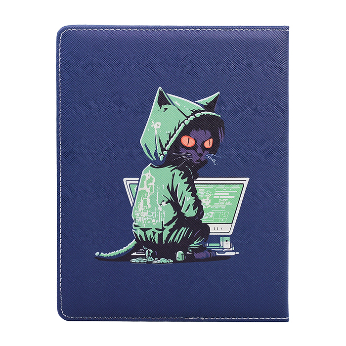 Дневник 1-11 кл. "Cat Hacker" 48 листов, белая бумага 80 г/м², печать в 1 краску