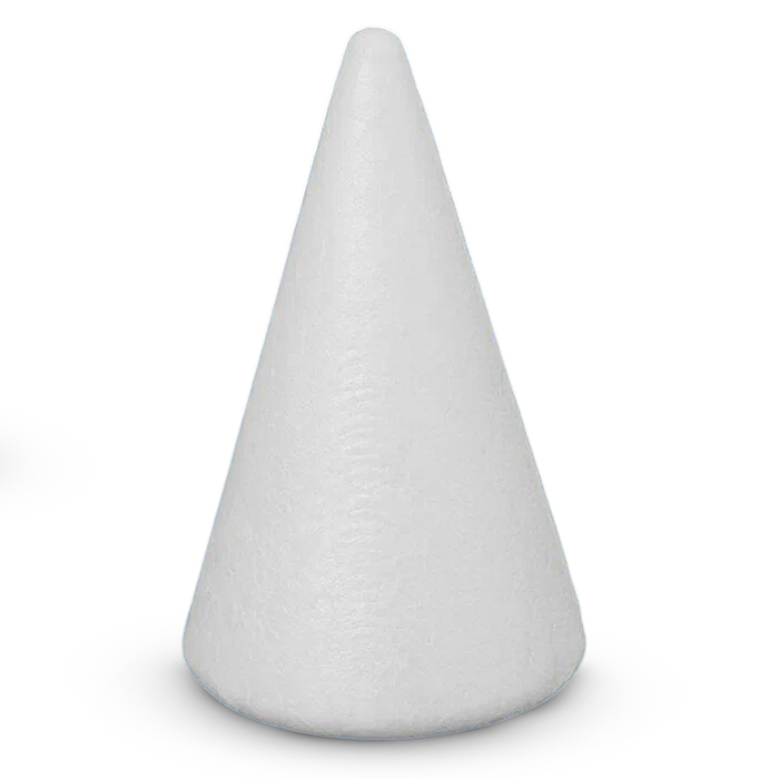 Конус пенопластовый h20*ф9см